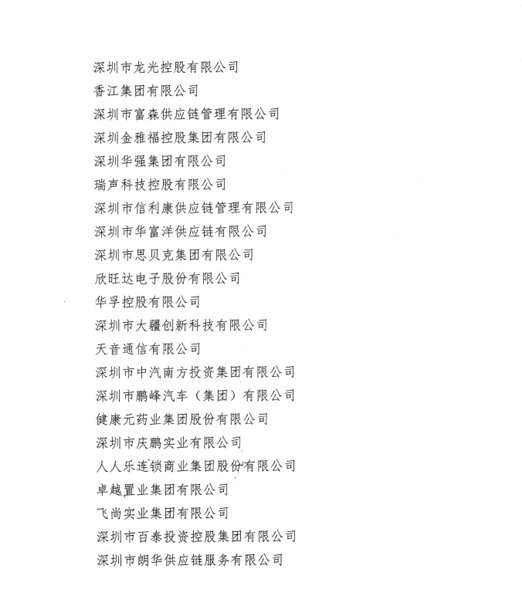 喜讯，304am永利供应链荣获“改革开放40周年深圳民营经济突出贡献企业”称号  